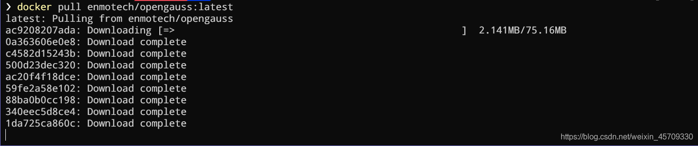 docker配置openGauss數(shù)據(jù)庫(kù)的方法詳解