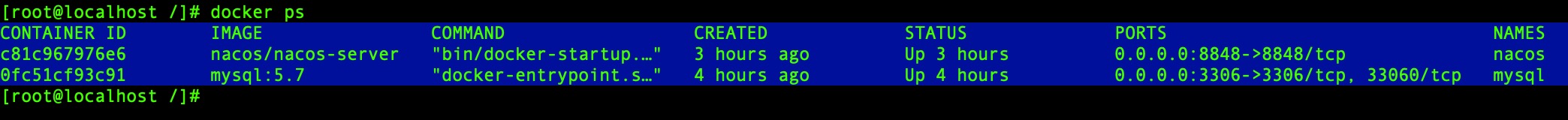 docker 安裝nacos并配置數(shù)據(jù)庫(kù)的教程詳解