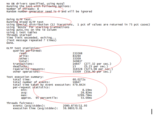 MySQL數(shù)據(jù)庫基于sysbench實現(xiàn)OLTP基準測試