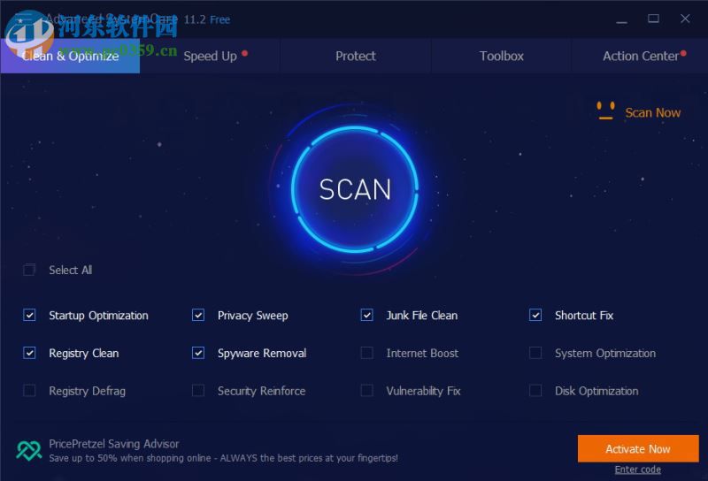 Advanced SystemCare 11設(shè)置中文的方法