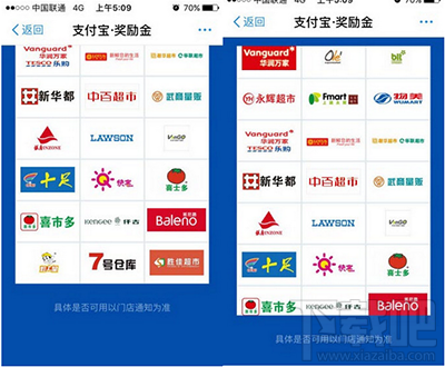 支付寶獎勵金活動什么時候結束？