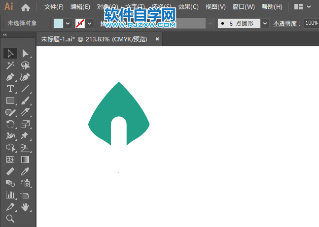 ai怎么畫(huà)百荷盆栽圖標(biāo)