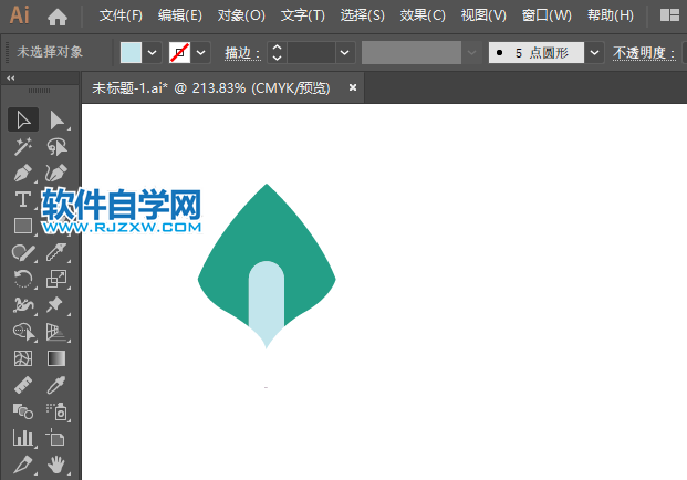 ai怎么畫(huà)百荷盆栽圖標(biāo)
