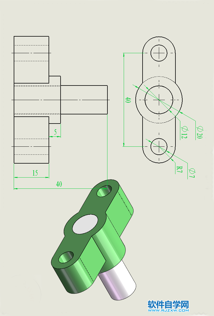 反向關(guān)節(jié)機(jī)構(gòu)用SolidWorks建模并裝配