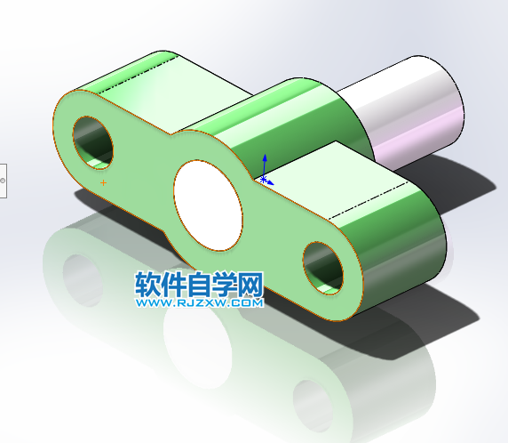 反向關(guān)節(jié)機(jī)構(gòu)用SolidWorks建模并裝配