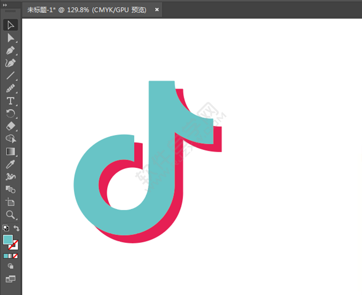 ai怎么設(shè)計(jì)抖音LOGO
