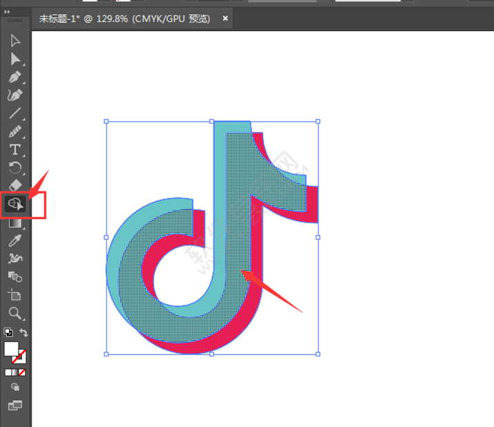 ai怎么設(shè)計(jì)抖音LOGO
