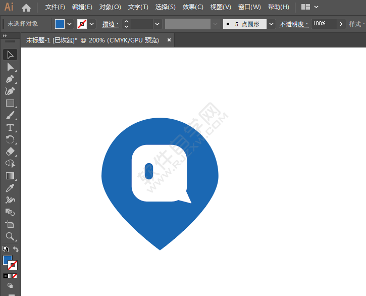 ai怎么設(shè)計陌陌LOGO