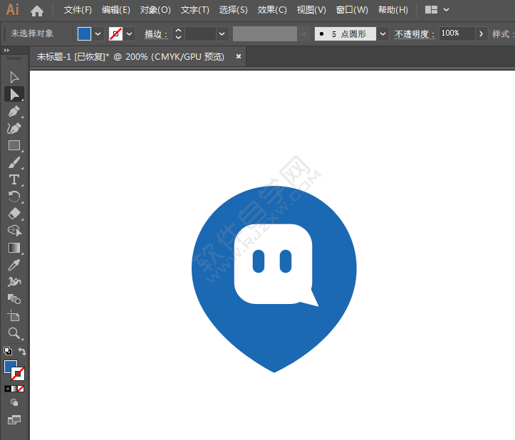 ai怎么設(shè)計陌陌LOGO