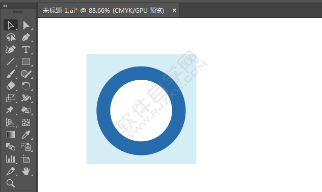 ai畫收銀標(biāo)識(shí)的方法