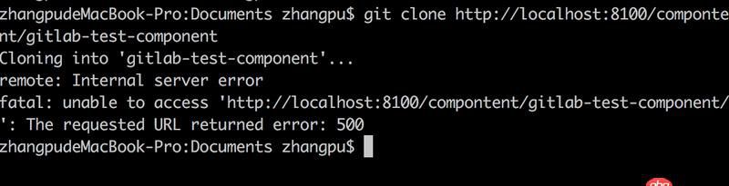 docker gitlab 如何git clone？