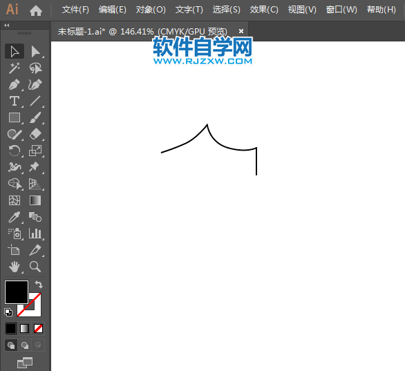 童鞋簡(jiǎn)筆畫(huà)用ai繪畫(huà)的方法