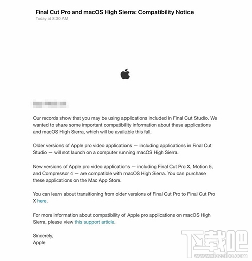 哪些專業(yè)應用兼容macOS High Sierra？哪些專業(yè)應用不兼容macOS High Sierra