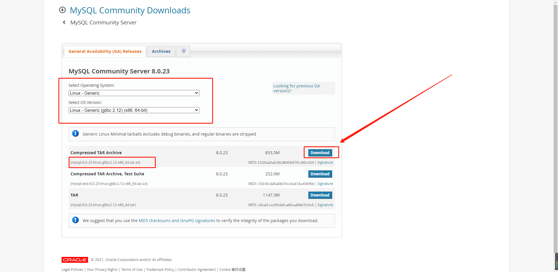 mysql8.0.23 linux（centos7)安裝完整超詳細(xì)教程
