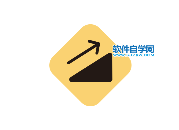 CorelDRAW2020畫(huà)一個(gè)斜坡標(biāo)志