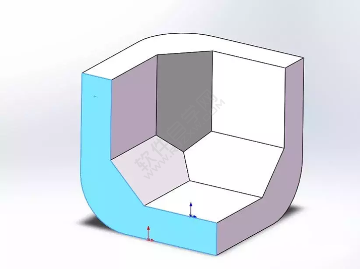 SolidWorks建模3D13-H01拉伸、圓角、倒角、基準(zhǔn)軸、鏡像