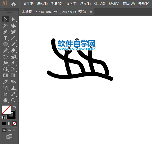 ai怎么設(shè)計(jì)花樣游泳標(biāo)識(shí)