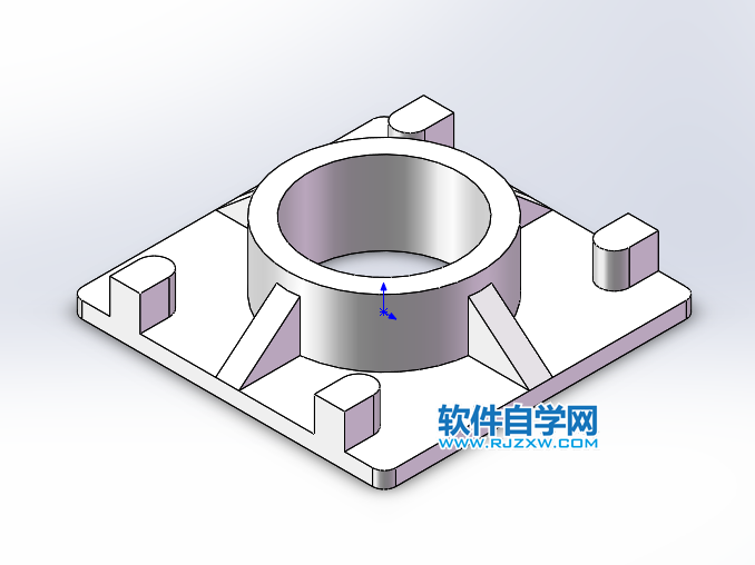 solidworks新手學(xué)習(xí)筋、陣列、拉伸練習(xí)