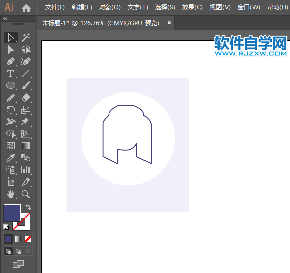 ai怎么設(shè)計(jì)圍巾簡(jiǎn)筆畫