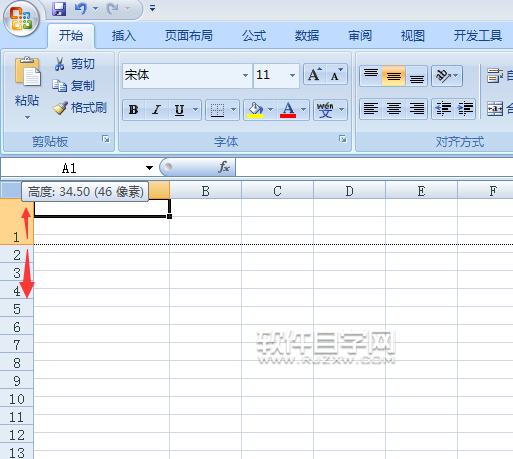 excel單元格大小怎么手動(dòng)調(diào)整