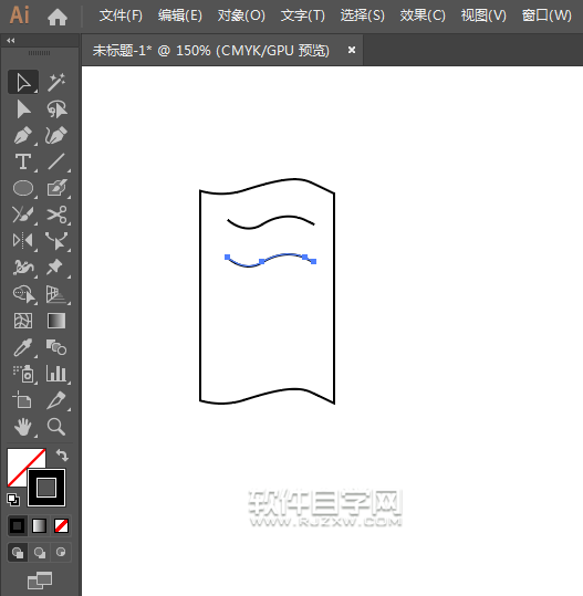 ai怎么畫一個(gè)書本圖形作為歷史圖標(biāo)