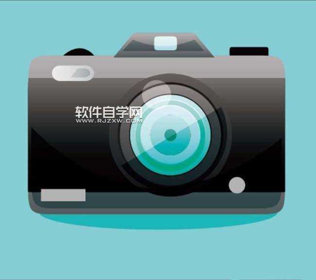 ai如何畫(huà)一臺(tái)數(shù)碼相機(jī)