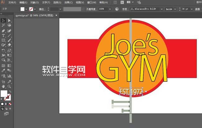 AI怎么設(shè)計(jì)GYM標(biāo)志
