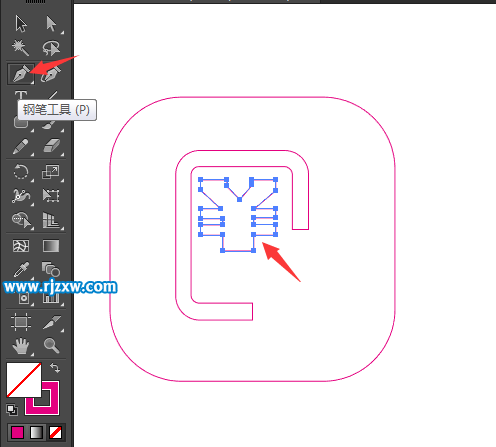 服務(wù)費(fèi)圖標(biāo)怎么用AI設(shè)計(jì)出來