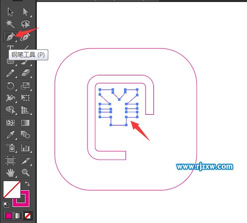 水費(fèi)圖標(biāo)怎么用AI設(shè)計(jì)出來