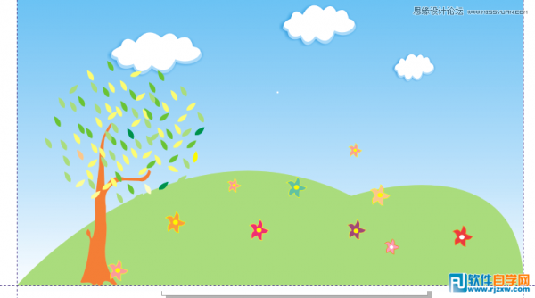 用CorelDraw X4設(shè)計(jì)卡通桌面壁紙