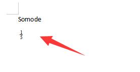 分?jǐn)?shù)打出來(lái) word教程