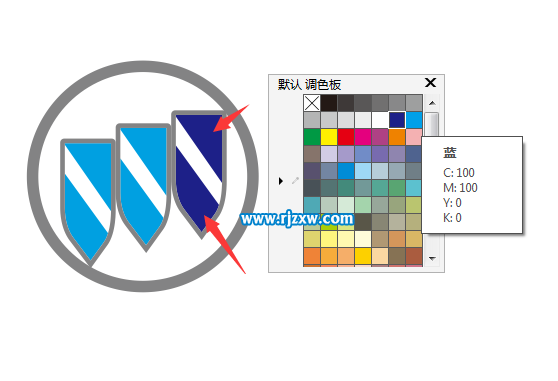 CDRX8設(shè)計(jì)別克標(biāo)志圖文教程