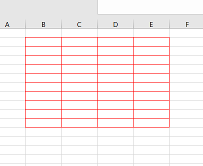 EXCEL2016怎么設置有顏色的邊框
