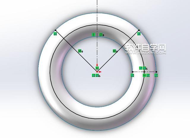 SolidWorks畫(huà)一個(gè)八字的單殼