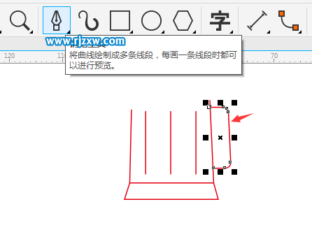 簡(jiǎn)筆畫(huà)啤酒杯怎么用CDR畫(huà)出來(lái)