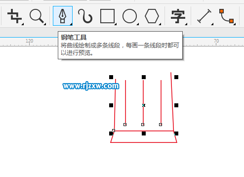 簡(jiǎn)筆畫(huà)啤酒杯怎么用CDR畫(huà)出來(lái)