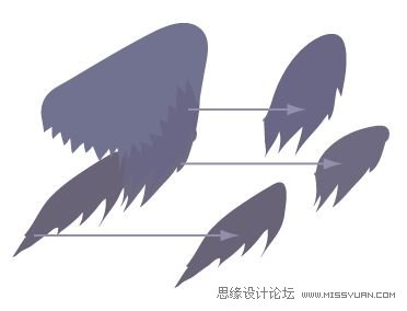 IllustratorCS6用色階畫法精細設(shè)計鳥類插畫