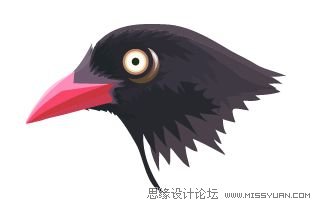 IllustratorCS6用色階畫法精細設(shè)計鳥類插畫