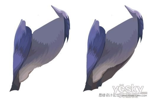 IllustratorCS6用色階畫法精細設(shè)計鳥類插畫