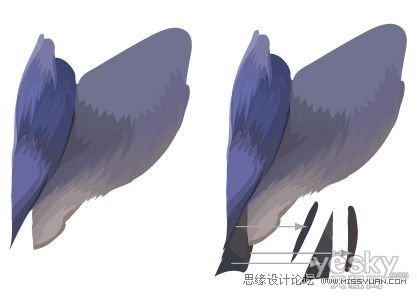 IllustratorCS6用色階畫法精細設(shè)計鳥類插畫