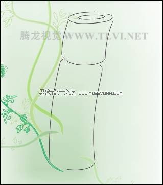 教你用CorelDRAW設(shè)計水墨畫效果的香水廣告