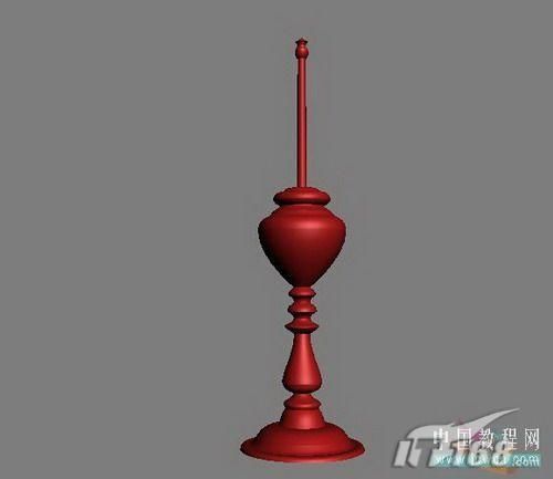 用3DS MAX制作一盞銅油燈的建模實(shí)例教程